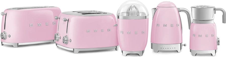SMEG CJF11PKEU 50's Style Citruspers  - Roze 5