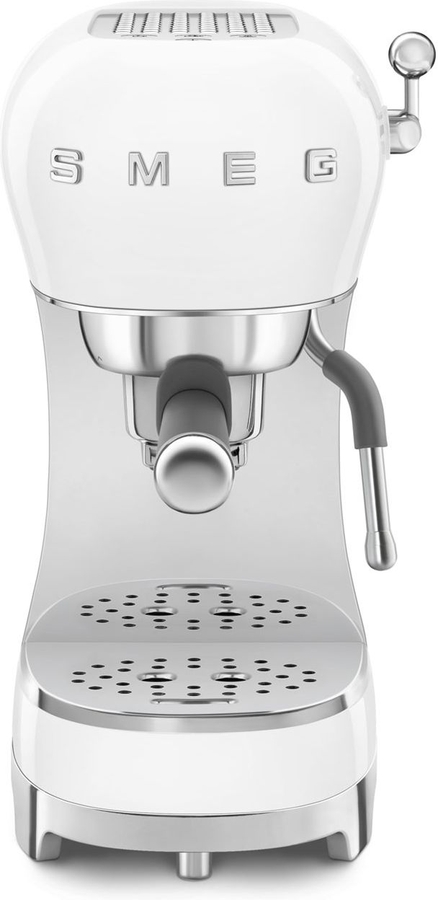 SMEG ECF02WHEU 50's Style Espresso Koffiemachine 1