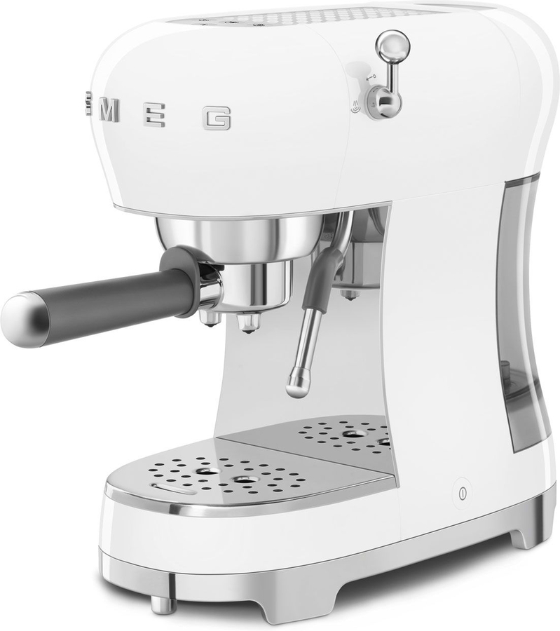 SMEG ECF02WHEU 50's Style Espresso Koffiemachine 4