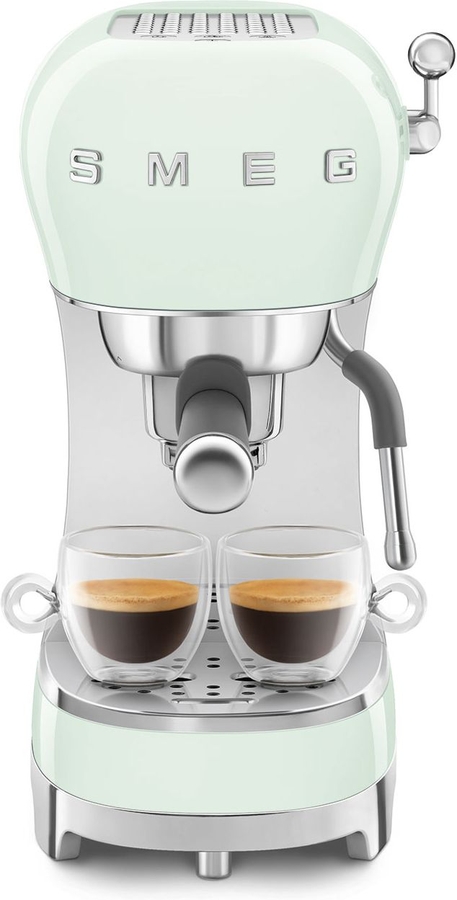 SMEG ECF02PGEU 50's Style Handmatige Espressomachine 8