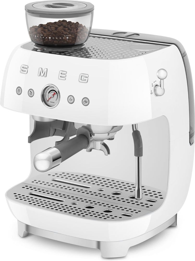 SMEG EGF03WHEU 50's Style Handmatige Espressomachine 10