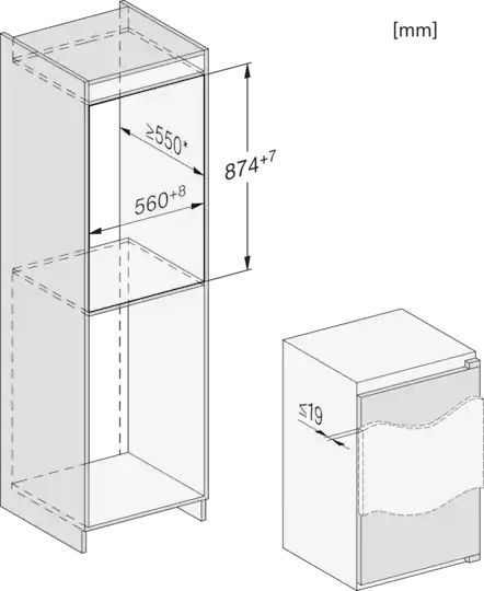 Miele K 7126 E Inbouw Koelkast 10