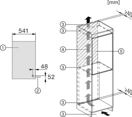 Miele K 7126 E Inbouw Koelkast 2