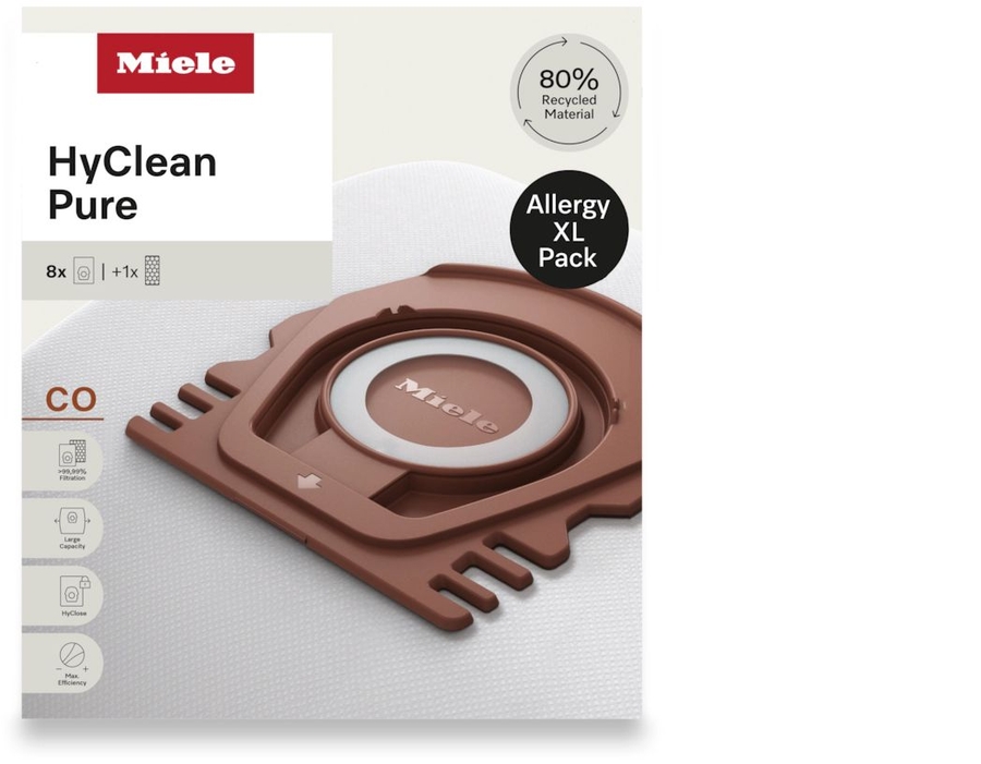 Miele CO Allergy XL HyClean Pure Allergy XL-Pack HyClean Pure stofzuigerzakken 1