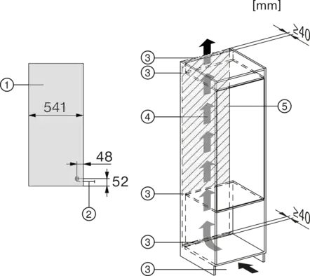 Miele K 7328 D Inbouw Koelkast 12