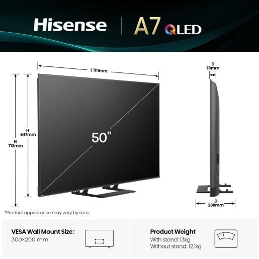 Hisense 50A79Q TV 2