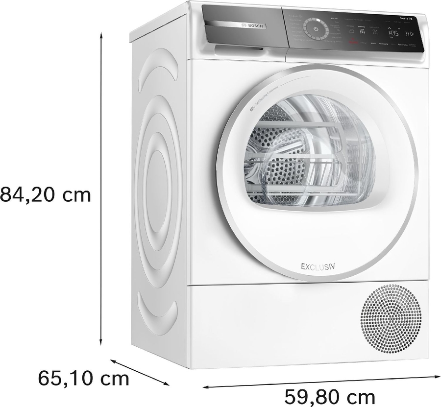 BOSCH WQB246CENL Serie 8 EXCLUSIV Warmtepompdroger 18