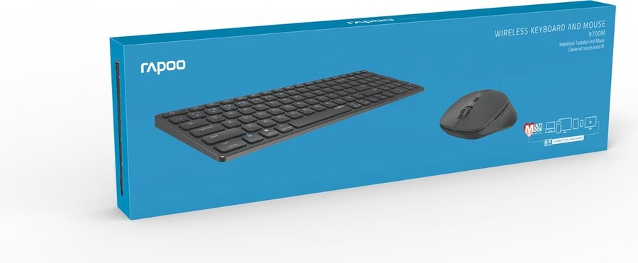 Rapoo ​9700M Draadloos Multimode Blade Combo Set QWERTY US 4