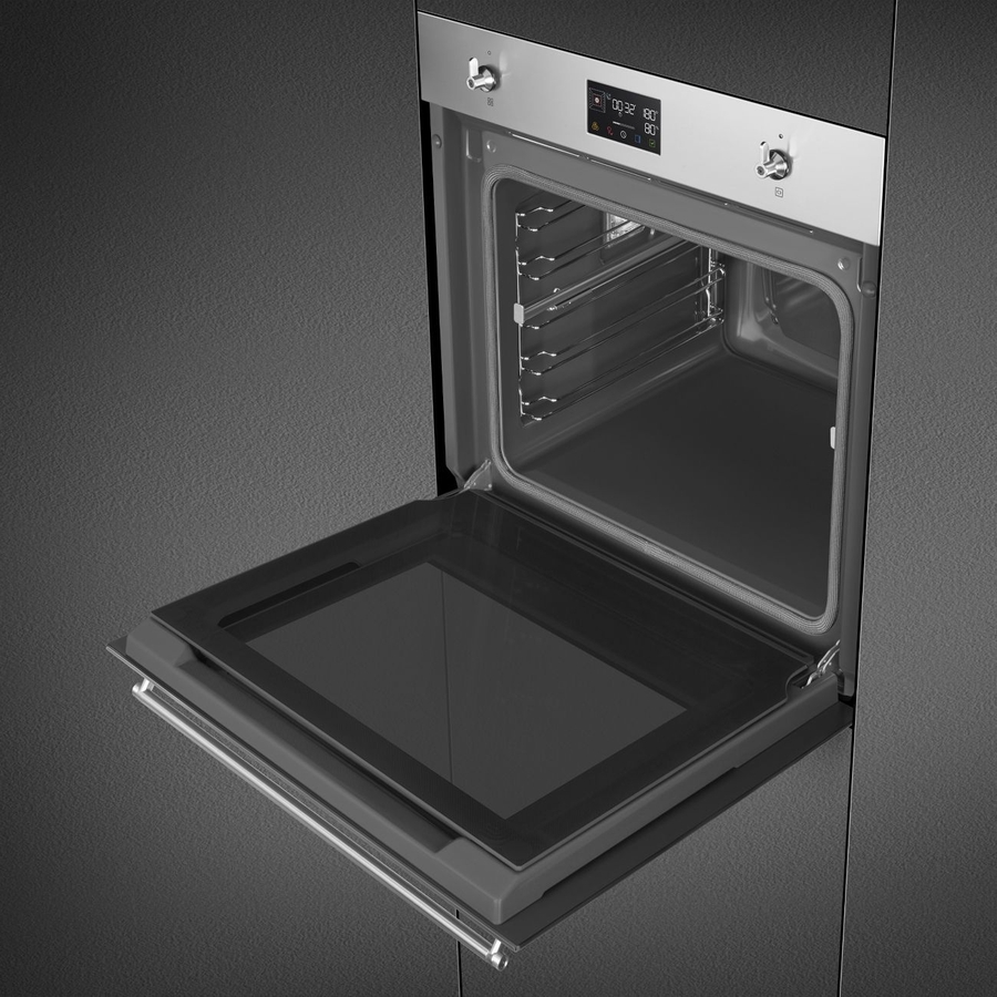 SMEG SOP6302S2PX Classici Esthetisch Pyro steam Galileo Inbouw Oven  10