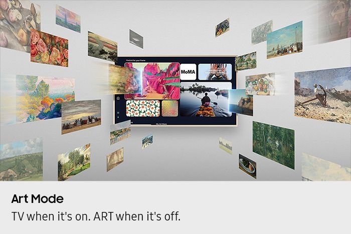 Samsung The Frame F-QE43LS03FA TV (2025)  6