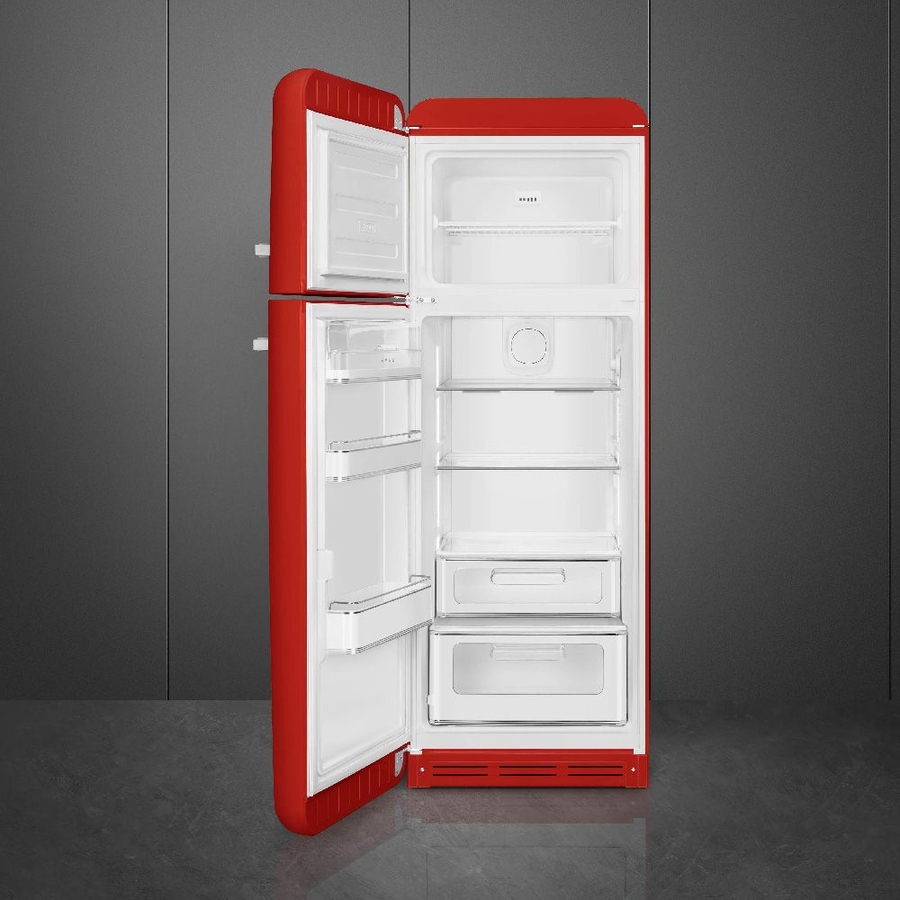 SMEG FAB30LRD6 Koel-vriescombinatie 50's Style - Rood 2