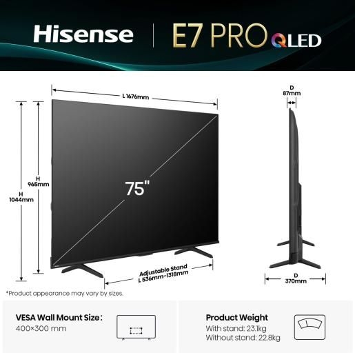 Hisense 75E79Q PRO TV (2025) 2