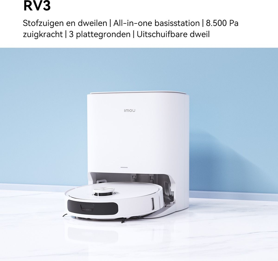 Imou RV3 Robotstofzuiger 10