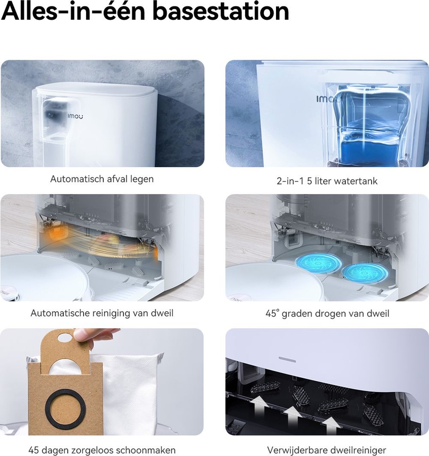 Imou RV3 Robotstofzuiger 13