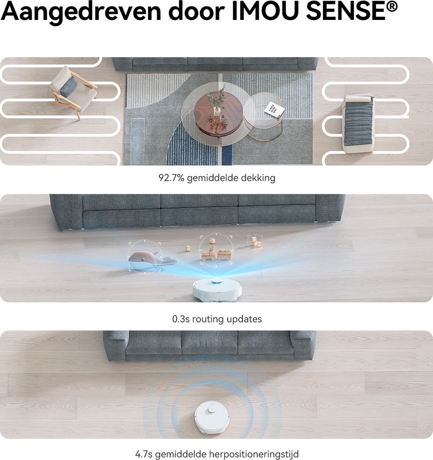 Imou RV3 Robotstofzuiger 17