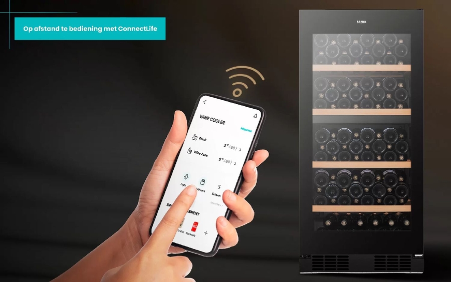 ETNA WKV584 Wijnklimaatkast 13