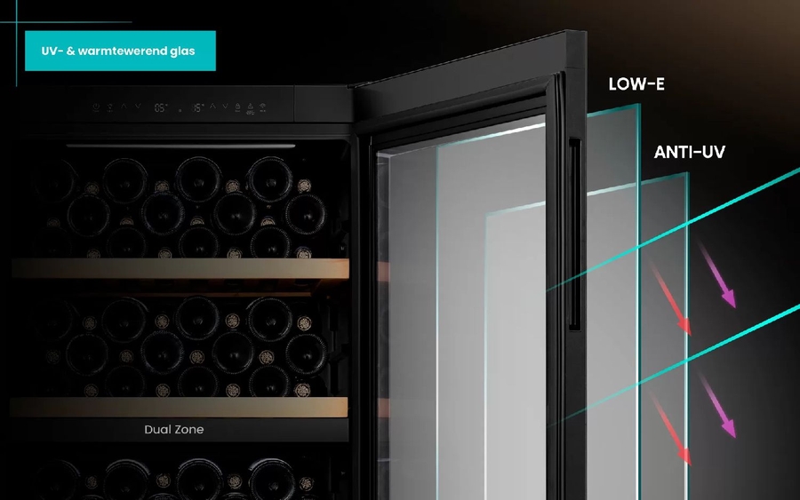 ETNA WKV584 Wijnklimaatkast 9