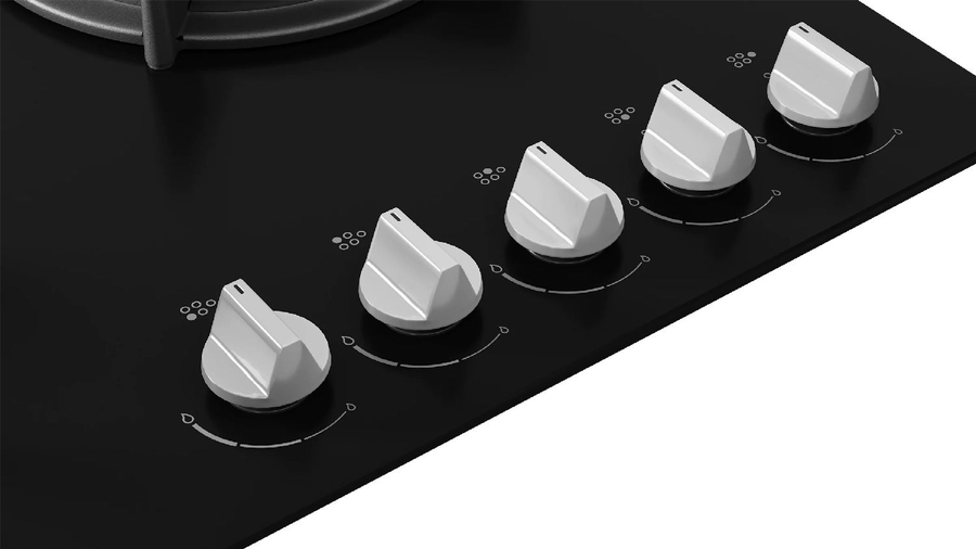 ETNA KGG890ZTA Gas-op-glas Inbouw Kookplaat 7