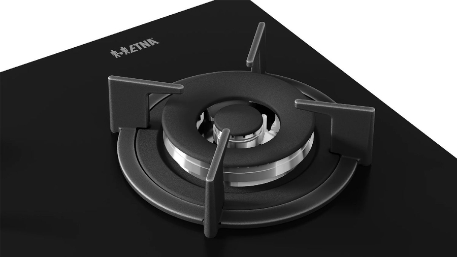 ETNA KGG890ZTA Gas-op-glas Inbouw Kookplaat 9