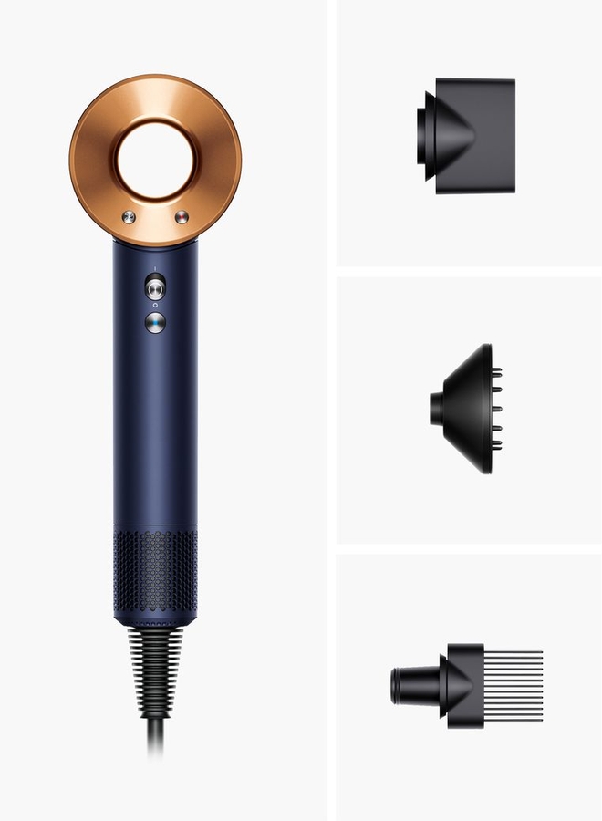 Dyson Supersonic Curly & Coily Föhn - Haardroger - Blue Copper 5