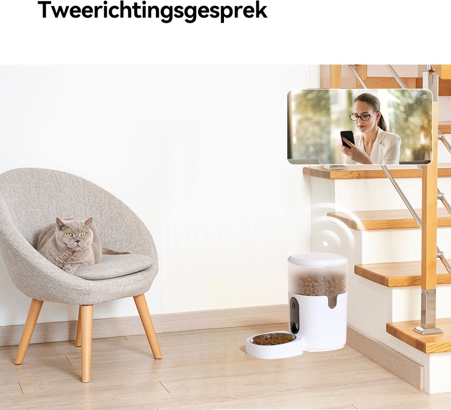Imou PF1 Slimme Voedseldispenser – Automatische Voerautomaat met Camera & App-bediening 19