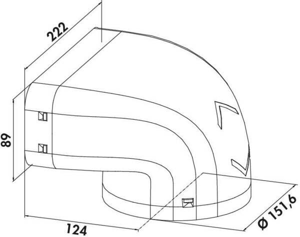 ATAG HD2024 Accessoire voor Afzuigkap 2