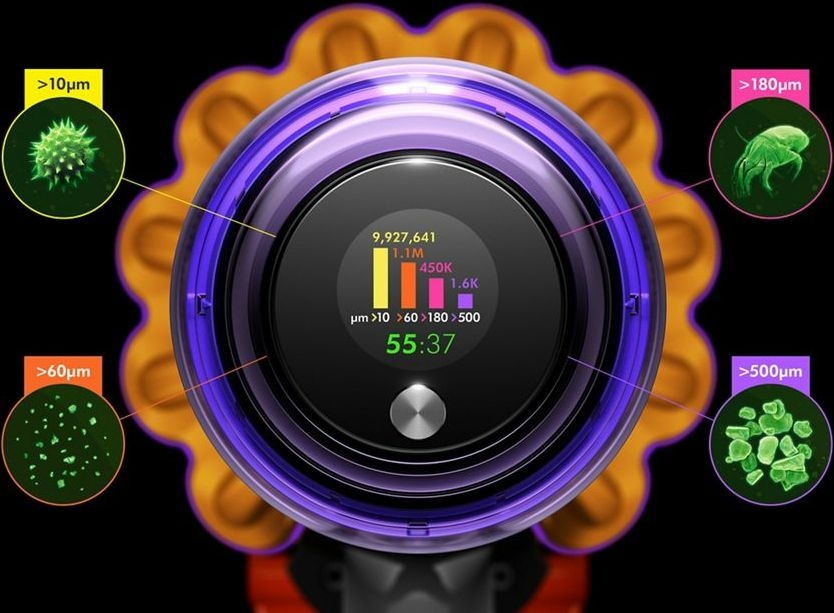 Dyson V15 Detect Fluffy Steelstofzuiger 9