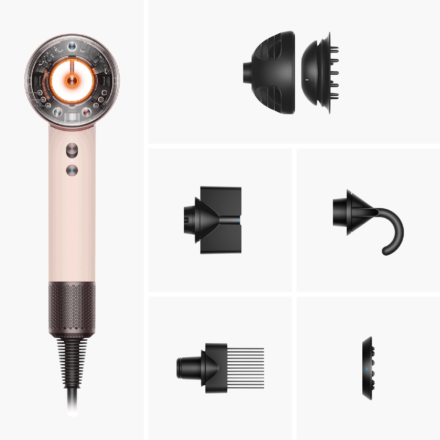 Dyson Supersonic Nural Curly & Coily Föhn - Haardroger Ceramic Pink / Rose Gold 6