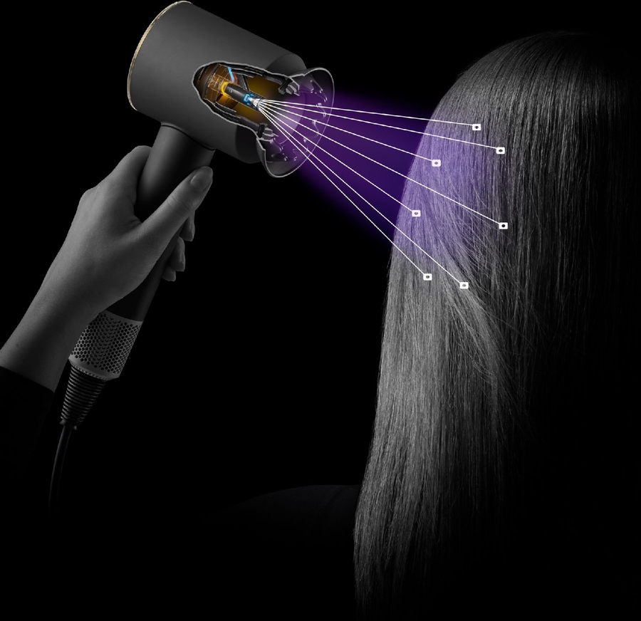 Dyson Supersonic Nural Curly & Coily Föhn - Haardroger Ceramic Pink / Rose Gold 7