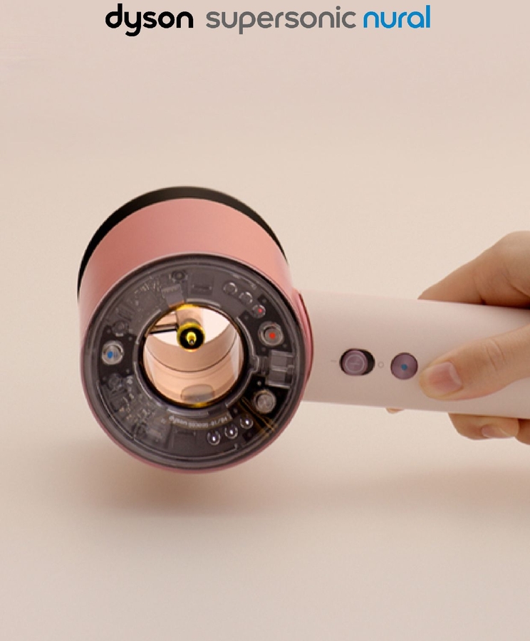Dyson Supersonic Nural Straight & Wavy Föhn - Haardroger - Ceramic Pink / Rose Gold 11