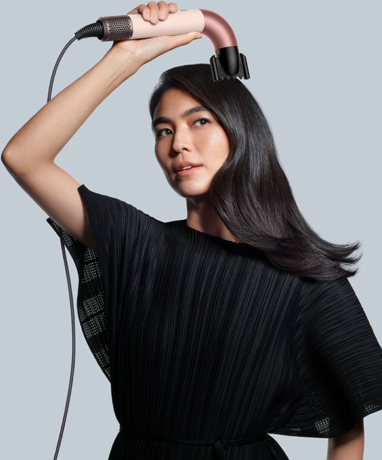 Dyson Supersonic R Straight & Wavy Föhn - Haardroger Ceramic Pink / Rose Gold 7