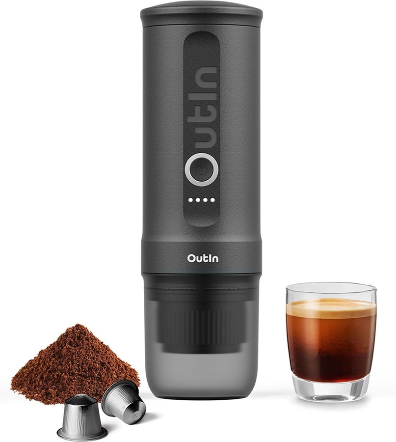 OutIn Nano Draagbare Espresso Machine - Space Grey 2