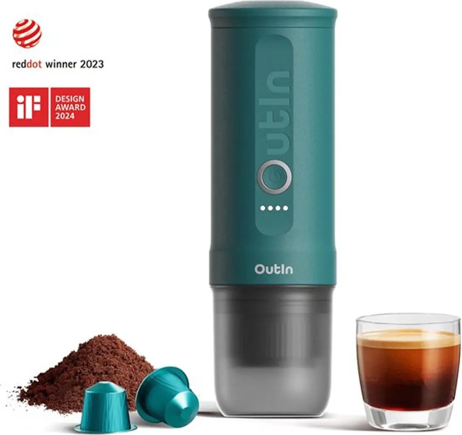 OutIn Nano Draagbare Espresso Machine - OutIn Teal 5