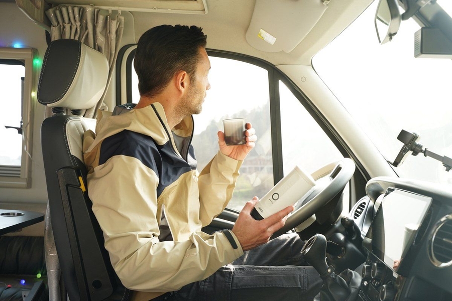 OutIn Nano Draagbare Espresso Machine - Pearl White 10