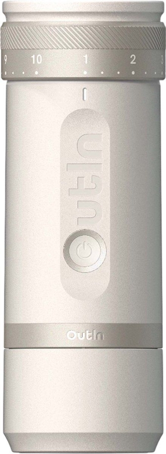 OutIn Fino Draagbare Elektrische Koffiemolen - Sandstone White 1