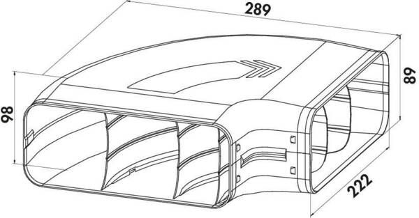 ATAG HD2020 Accessoire voor Afzuigkap 3