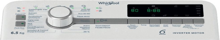 Whirlpool TDLR 65261BS BE Wasmachine 5