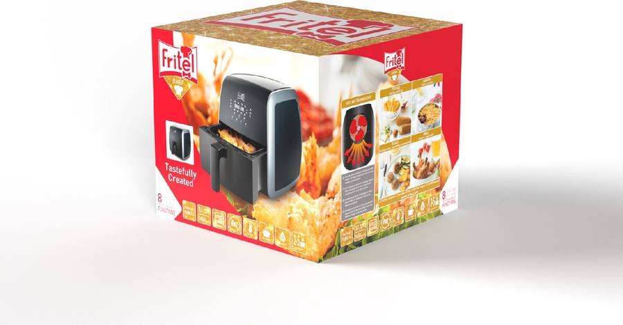 FRITEL 5804 SnackTastic Airfryer - Heteluchtfriteuse 11