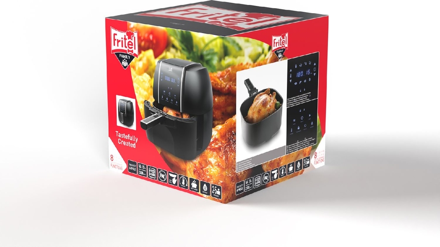 FRITEL 6902 SnackTastic XXL Airfryer - Heteluchtfrituese  11