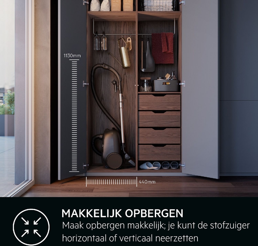 AEG AB61C3GG Clean 6000 Stofzuiger met Zak 10