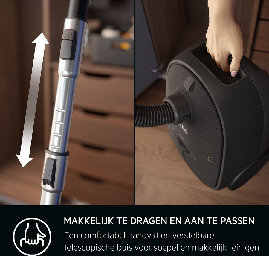 AEG AB61C3GG Clean 6000 Stofzuiger met Zak 6