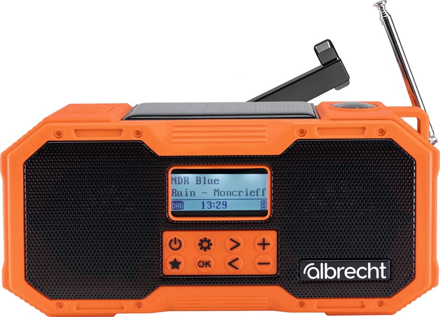 Albrecht DR 112 Outdoor/Nood radio DAB+ 1