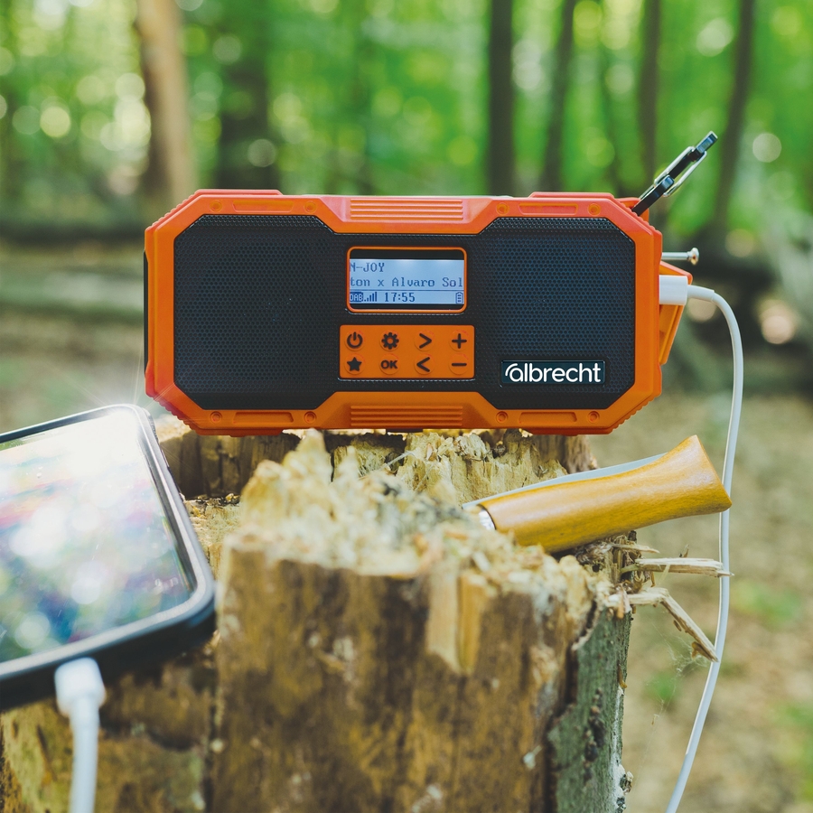 Albrecht DR 112 Outdoor/Nood radio DAB+ 6