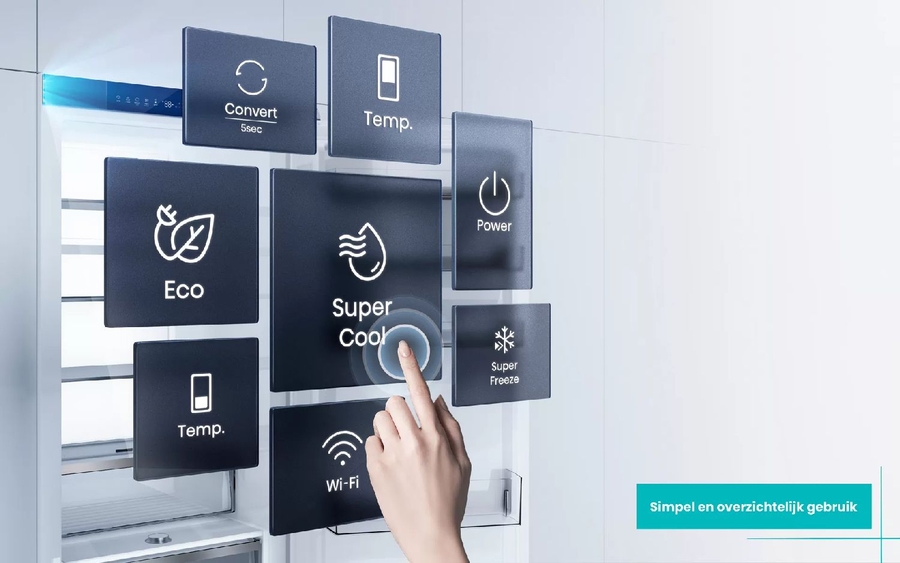 ETNA KCD9194CNF Inbouw Koel-vriescombinatie 11