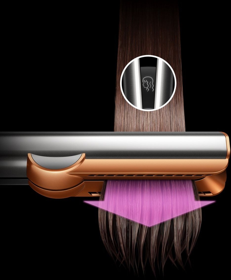 Dyson Airstrait Amber Silk / Pink Champagne 10
