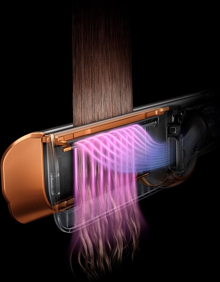 Dyson Airstrait Amber Silk / Pink Champagne 8