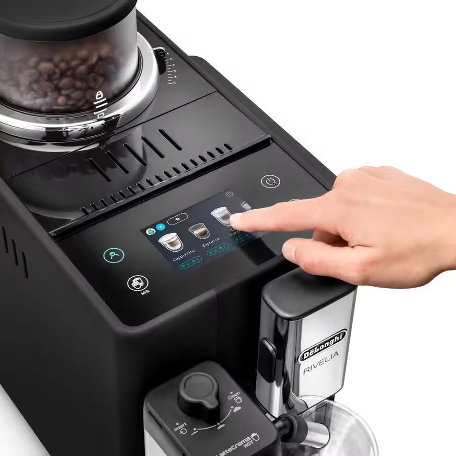 DeLonghi EXAM440.55.B Rivelia Volautomatische Koffiemachine Onyx Black 3