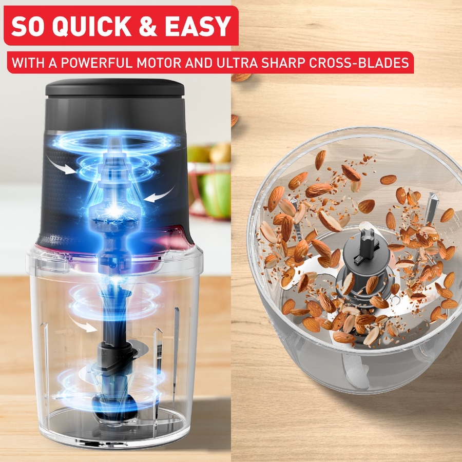 Tefal MQ740H Easy Press Elektrische Hakmolen  9