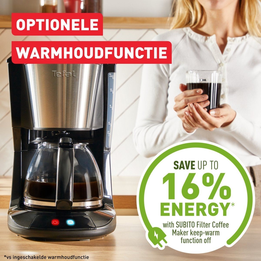 Tefal CM5S1DE0 Subito Filterkoffiezetapparaat 11