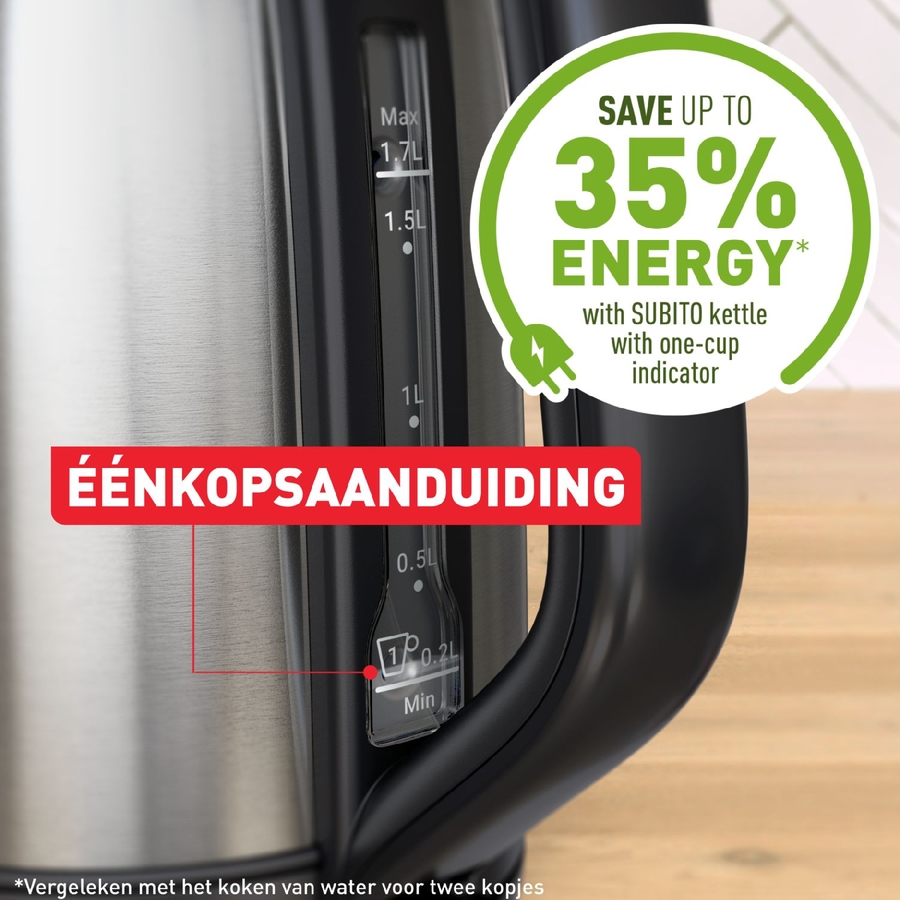 Tefal KO5S0D Subito Waterkoker 12